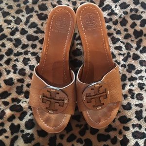 Tory Burch wedges sandals. Size 9